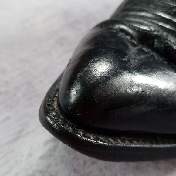 AMPUTEE VINTAGE Lucchese Cowboy Leather Boot RIGHT FOOT L000308 10.5 D 63362 - Picture 9 of 11